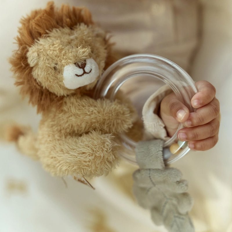 LD Soft Lion Rattle Safari Friends